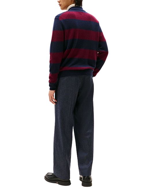 Maglia a polo a righe rugby Tommy Hilfiger | MW0MW40855DW5